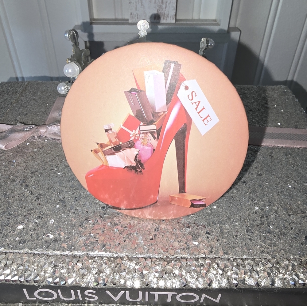 New Chic Red High Heel Double Mirrior